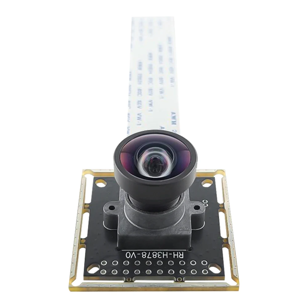 IMX678 Camera Module 4K HD 8MP 60FPS 6MM Lens 120 Degrees No Distortion M12 Lens 30P 4Lane MIPI Interface Manual Focus