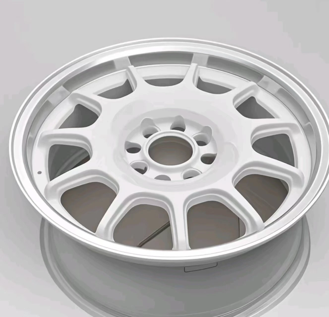 Picture 5: 15 Inch 4x100 4x114.3 ET35 Flow Formed Alloy Rims Deep Dish Compact Passenger Car Wheels