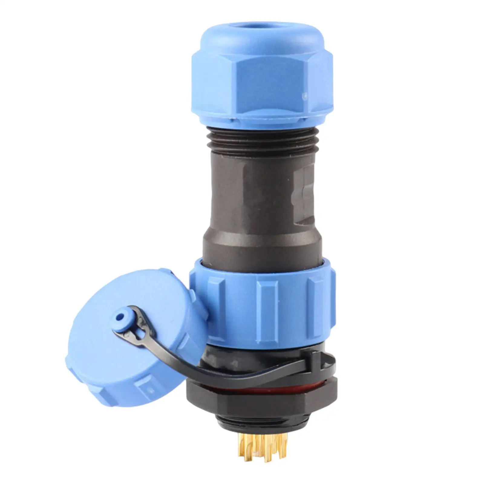 SP17 IP68 Waterproof Connector Heat Resistant IP68 SP17 Male and Female Waterproof Connector for Communication Equipment