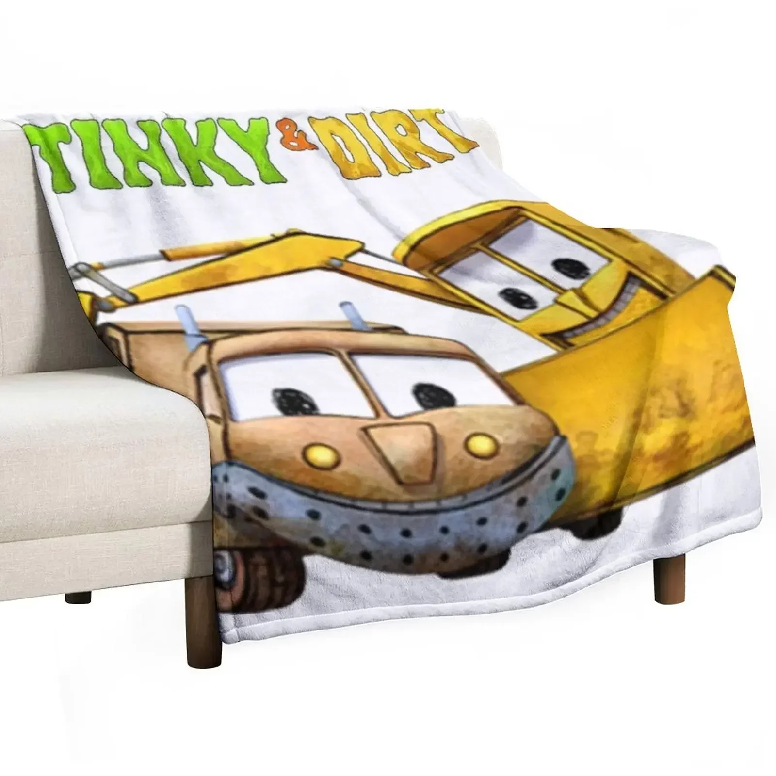 The Stinky Dirty Show Throw Blanket Heavy Cute Plaid Blankets