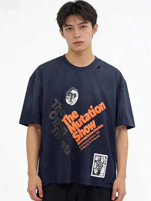 Paly Hollywood 26SS THE MUTATION SHOW Vintage Short Sleeve T-Shirt