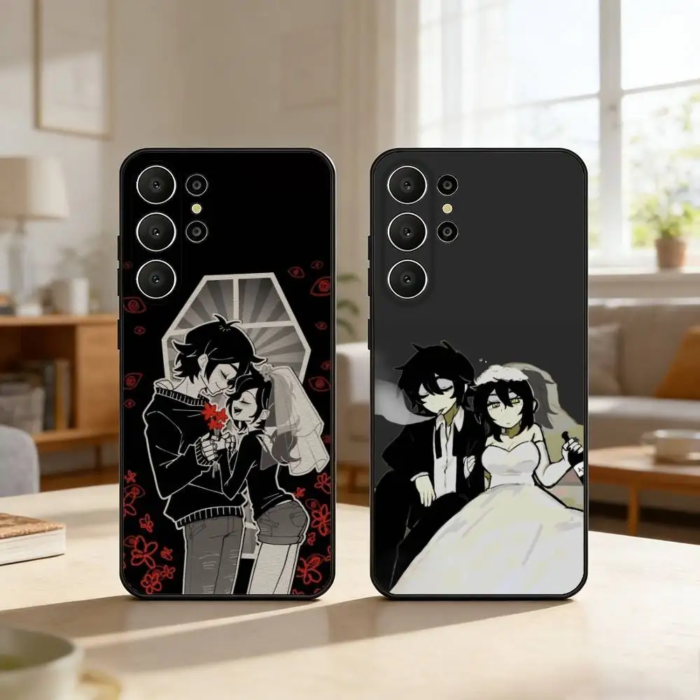 The Coffin of Andy and Leyley Phone Case For Samsung S26,S25,24,23,22,30,21,10,9,Ultra,Plus,Lite,Black Soft Case