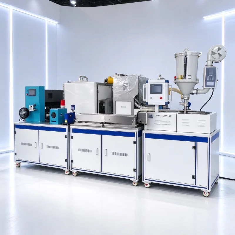 3D Printing Filament Maker Plastic Filament Extrusion Line Factory Scale Continuous Production Single Screw PEEK PC Filament