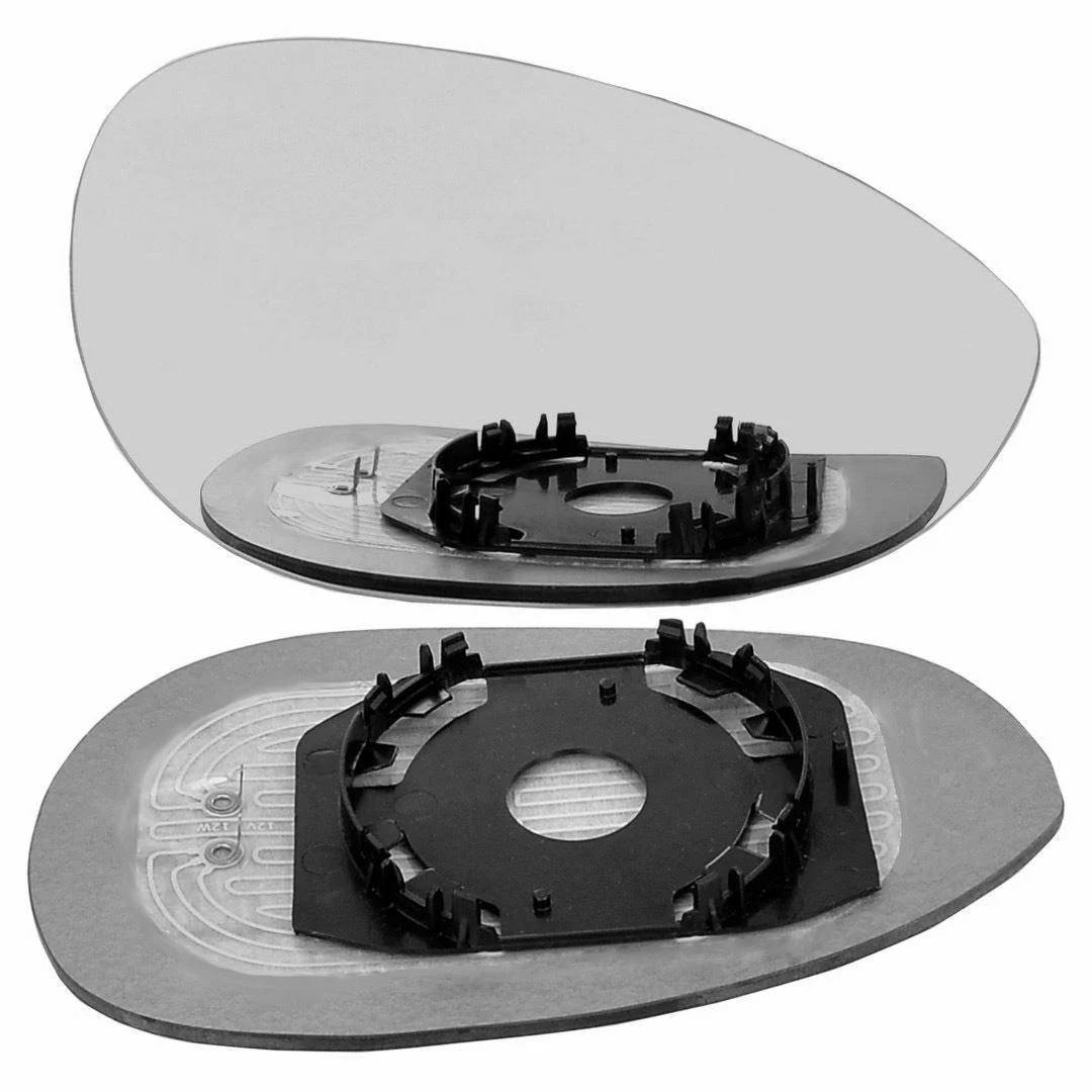 1 زوج سيارة الجناح مرآة ساخنة الزجاج زوج لشركة فيات 500 500c 2007-2023 اليسار اليد اليمنى الباب الجانب مرآة الرؤية الخلفية اكسسوارات السيارات