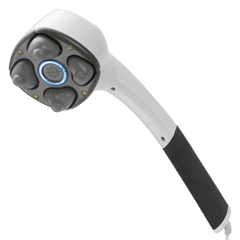 Handheld infrared deep tissue massage hammer for back and shoulder pain, used to relieve muscle pain, limited time special offer