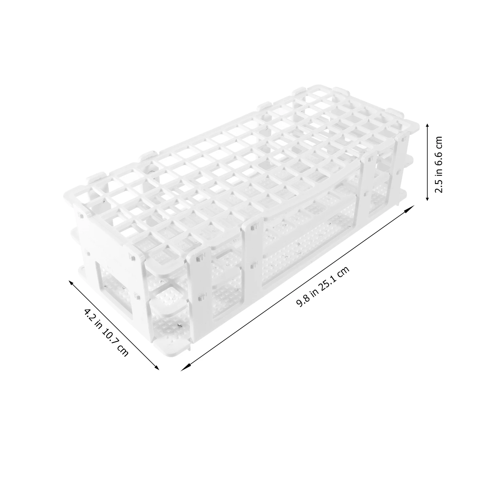 

Test Tube Rack Holder Drying Chemical Holders Tubes Lab Storage Multifunctional