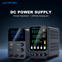 Wanptek Laboratory DC Power Supply Adjustable 30V 60V 120V Encoder Adjustment with USB Charge Lab Bench Power Supply