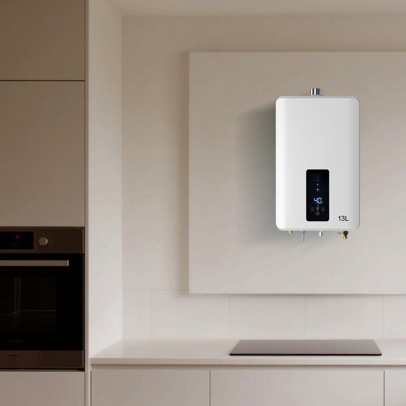 

High Quality 13L Outdoor Gas Water Heater Household Natural Gas Stainless Steel Copper Flue Wholesale Standard Level