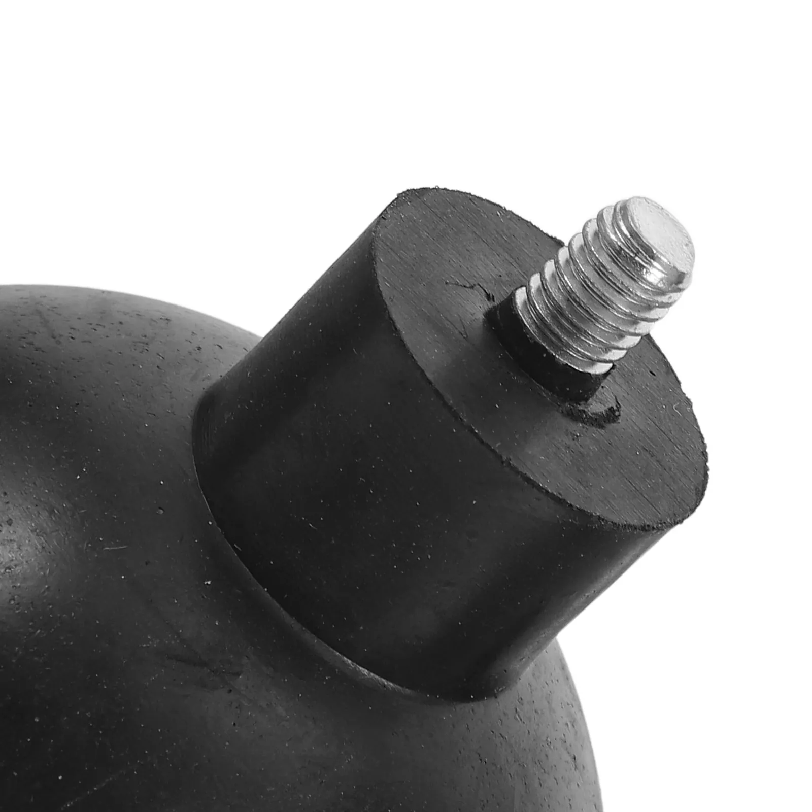 4Pcs Heavy Duty Rubber Screw-on Feet Furniture Leveling Pads Black Anti Vibration Appliance Foot Pads for Chairs Tables Cabinets