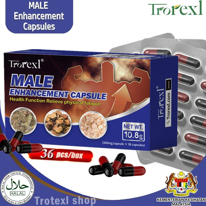 

Organic Epimedium Capsules for Men and Women - Health Vegan Pills