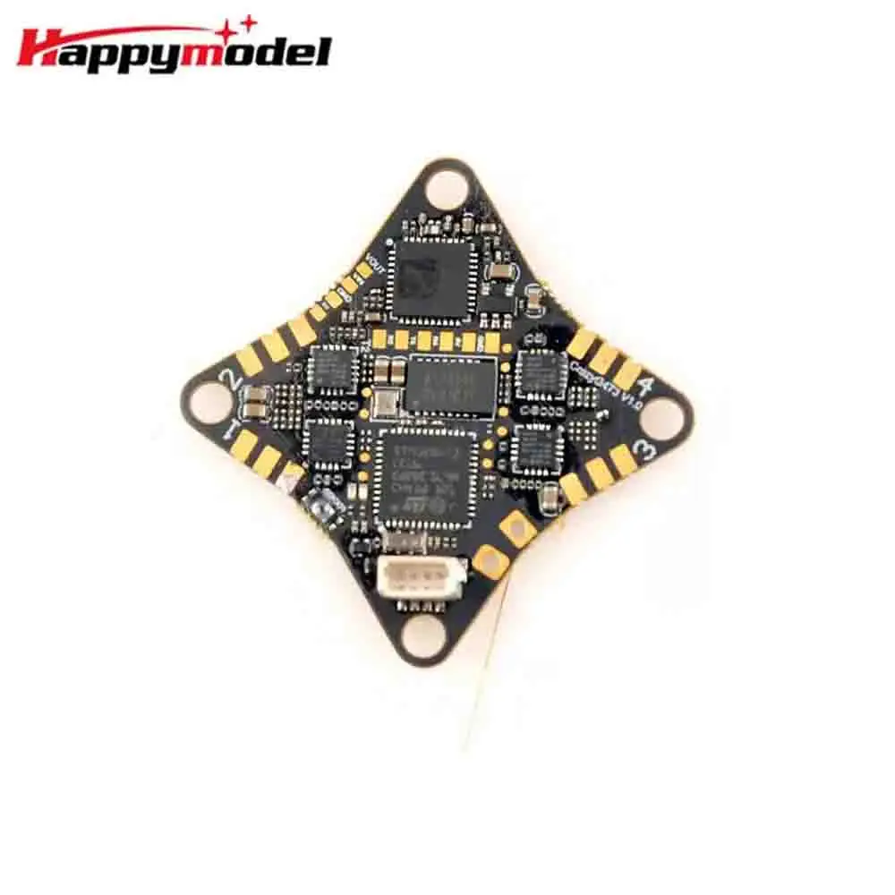 

HappyModel CrazyG473 V1.0 AIO 5in1 Flight Controller Built-in UART ELRS and 5.8G OpenVTX For 65mm 1S Micro FPV Whoops RC Parts