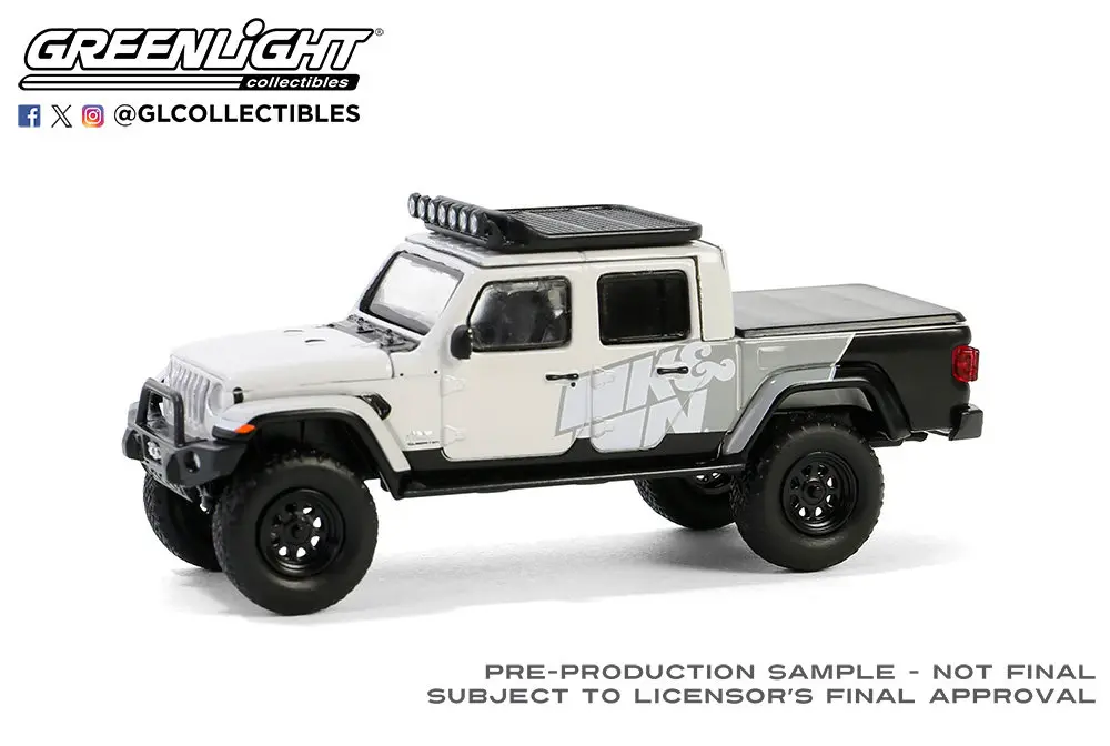 

GreenLight 1:64 2020 Jeep Gladiator K & N Filters - 2019 SEMA Build Diecast Alloy Car Model Collectible