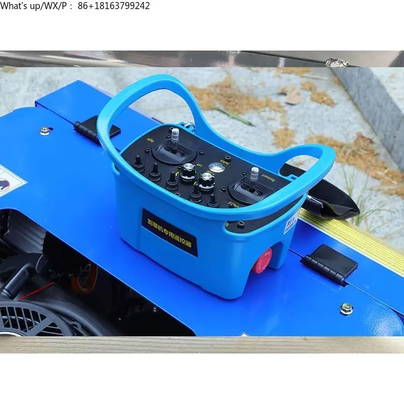 

Upgraded Version Intelligent Robotic Lawn Mower 22inch Self-Propelled Remote Control Crawler Lawn Mower Grass Cutting Machine