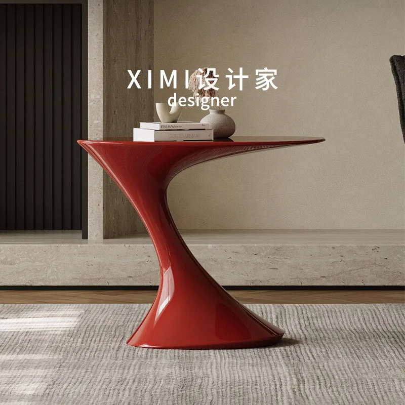 Italian minimalist art sofa side a few bright paint special-shaped dopamine home living room furniture