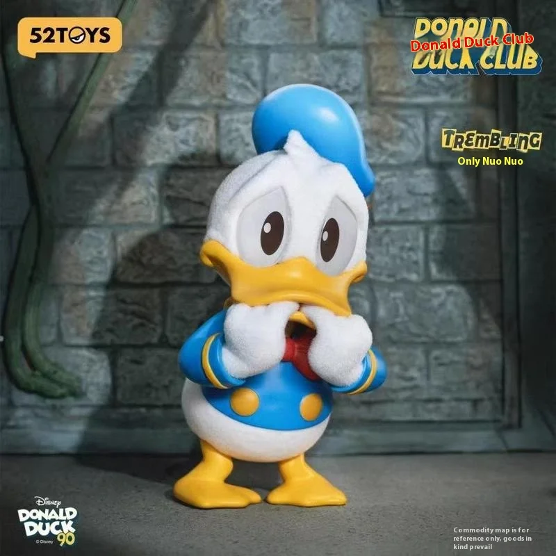 Disney Donald Duck Club série mystérieuse boîte aveugle voiture bureau figurine article décoratif une femme apaisante jouets en peluche cadeau