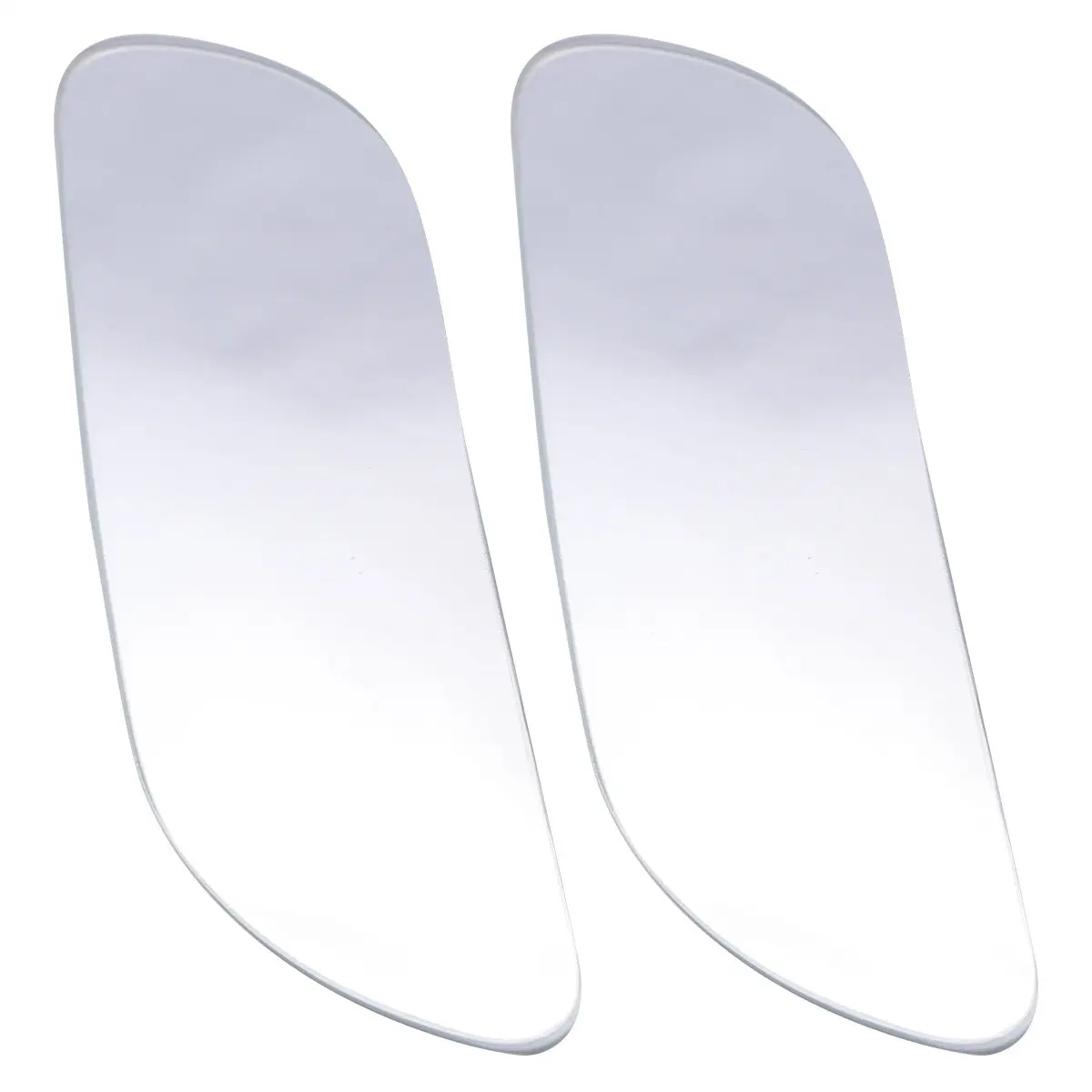 1Pair Frameless Car Blind Spot Mirrors Wide Angle Rearview Curved Surface Self-Adhesive Easy Install Auto Blind Spot Mirror Rear