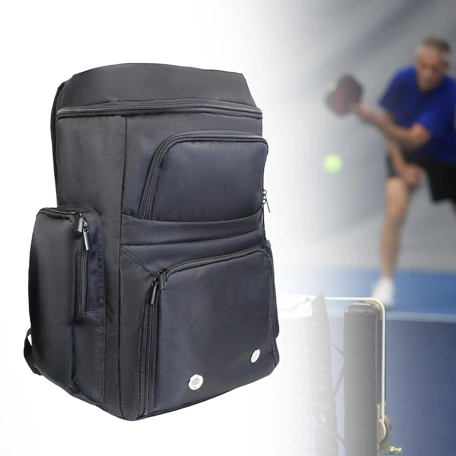 Pickleball Backpack, with Shoe Compartment Rucksack Multifunctional Basketball