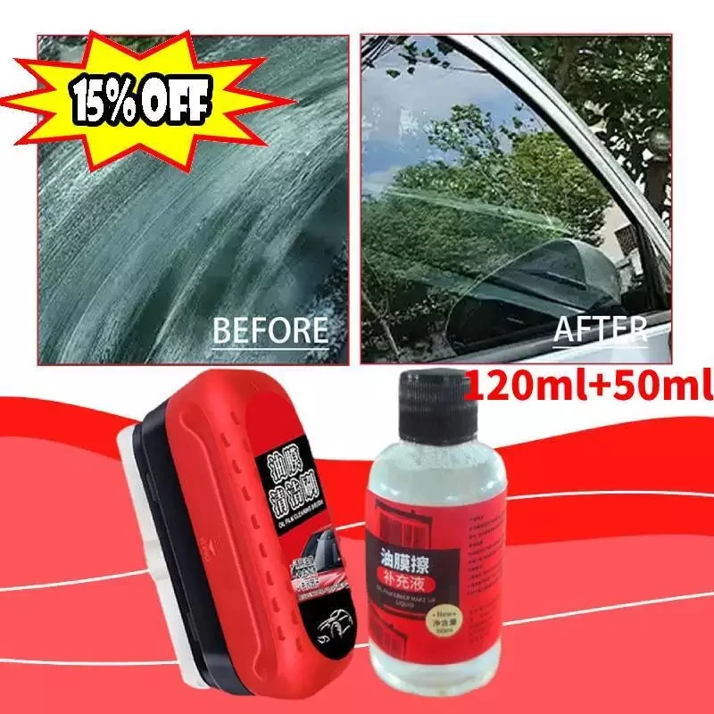 

Car Glass Cleaner Brush For Car Windshield Oil Film Cleaner Automotive Glass Sponge Cleaning Polishing Care Maintenance Brush