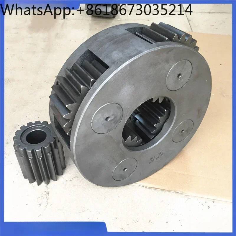 

Excavator accessories 350 360B rotary motor rotating gearbox primary and secondary assembly sun vertical shaft gear