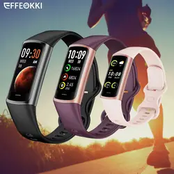 EFFEOKKI Sport Smart Bracelet Fitness Tracker for Man Women Band Waterproof Connected Tracker Smartwatch for Xiaomi Huawei