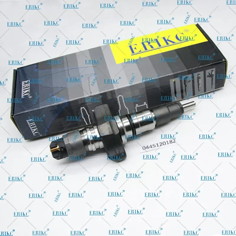 ERIKC 0 445 120 182 Diesel Injector Assy 0 445 120 182 for Cummins Dong Feng EHQ200 Tianjin EQ4H Engine 0 445 120 182