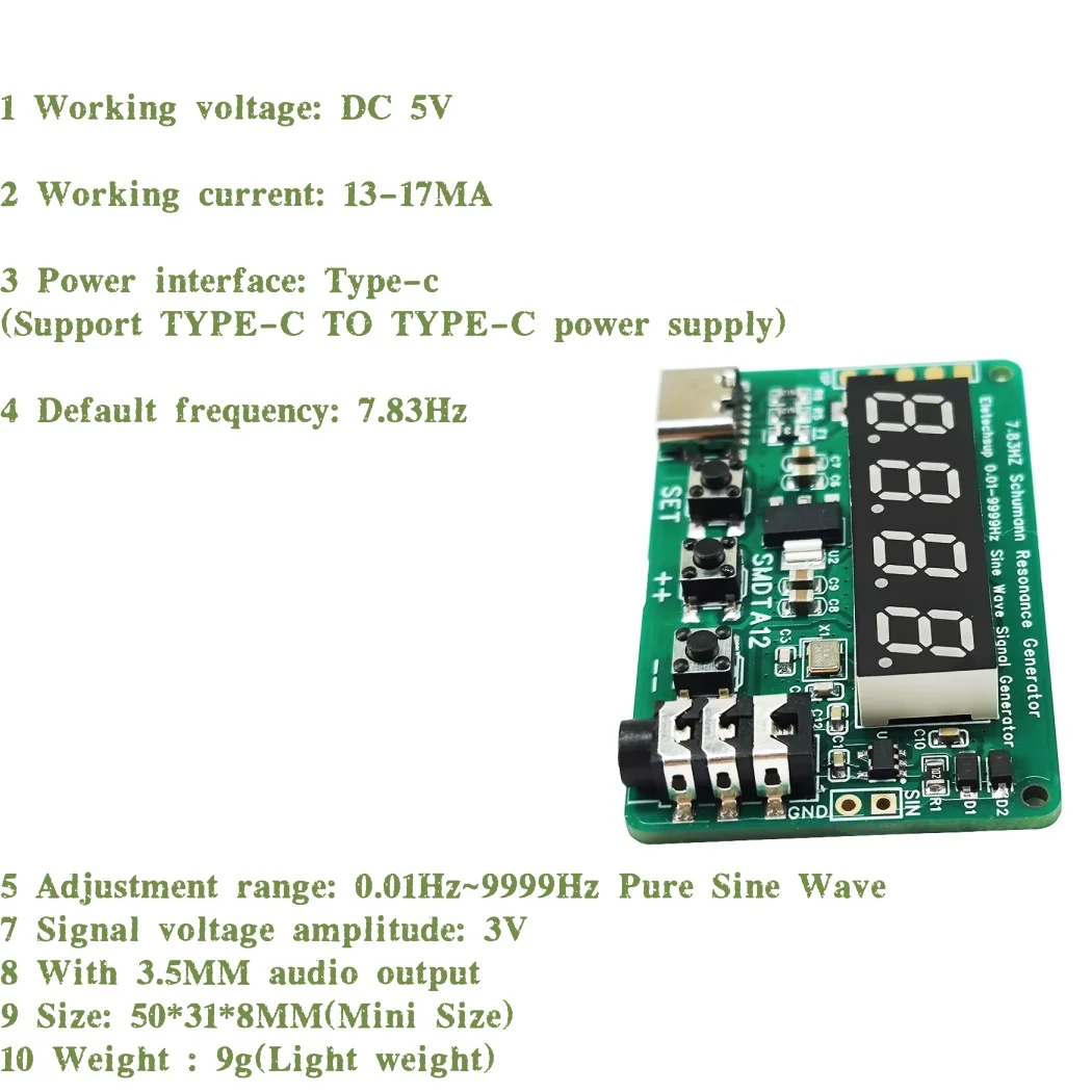 0.01Hz~9999Hz Sine …