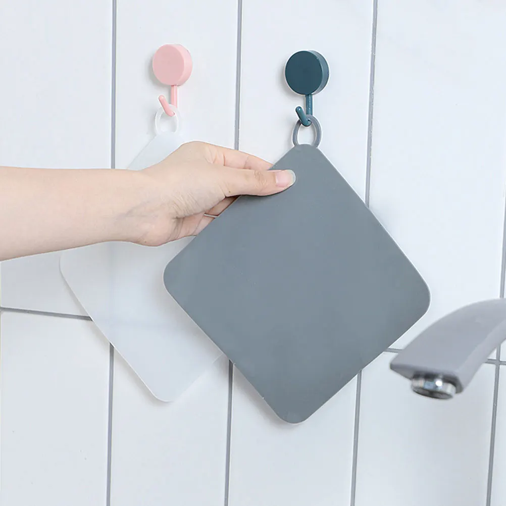 

4 Pcs Drain Cover Set for Kitchen Bathroom Bathroom Floor Drain Cover Tub Grey Medium Size Floor Pad Anti Odor Hair Catcher