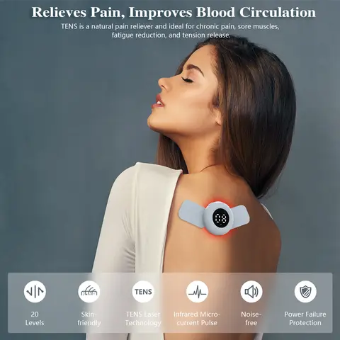 Fysioterapi Tens Muskelstimulator Nära Infraröd Elektrisk EMS Akupunktur Digital Terapi Bantningsmaskin Elektrostimulator 6 best sales elektroakupunktur - №5