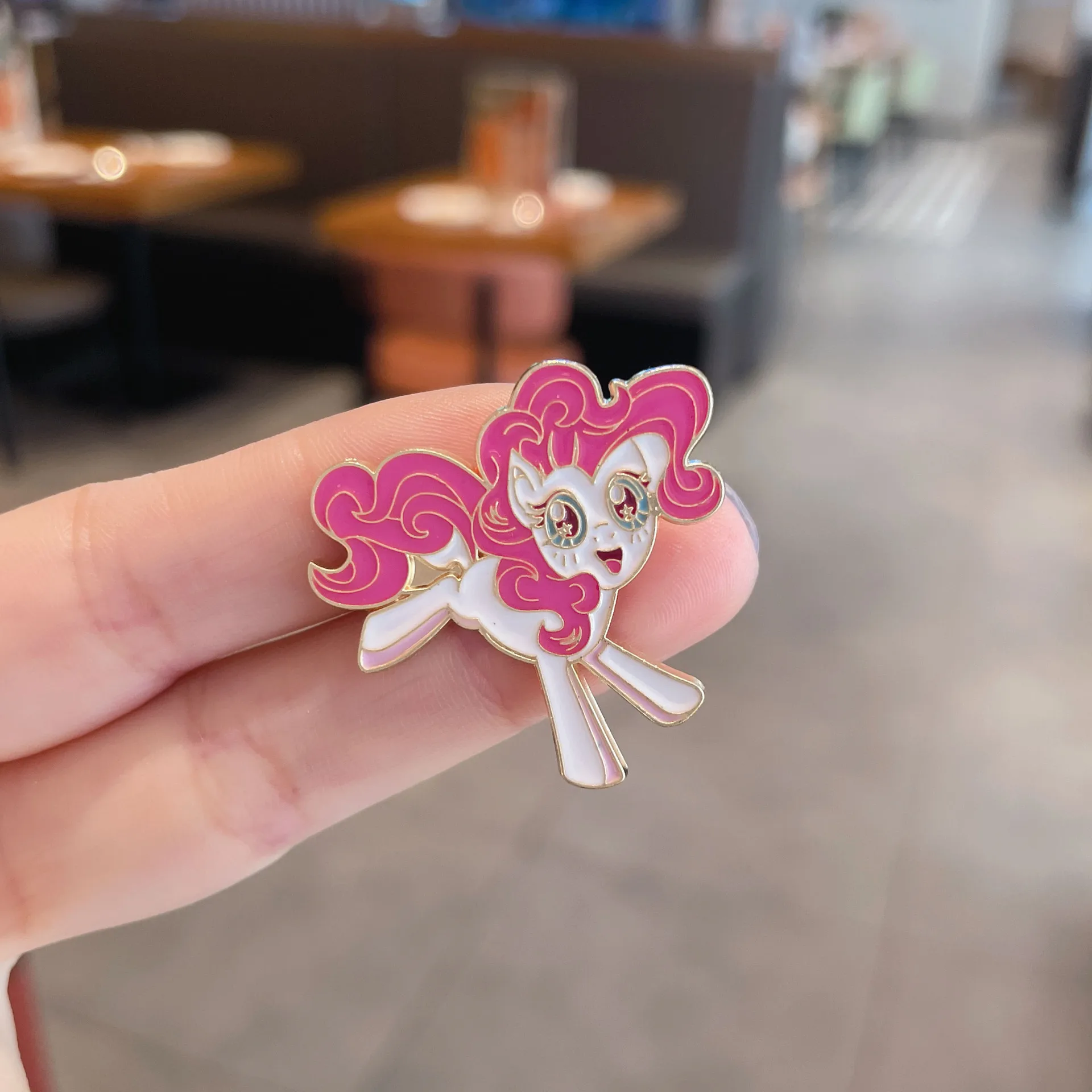 Cute Mane 12 My Little Pony Flawed Enamel Pins Anime Lapel Badge Brooch for Jewelry Accessory Children Gifts Brooches for Women