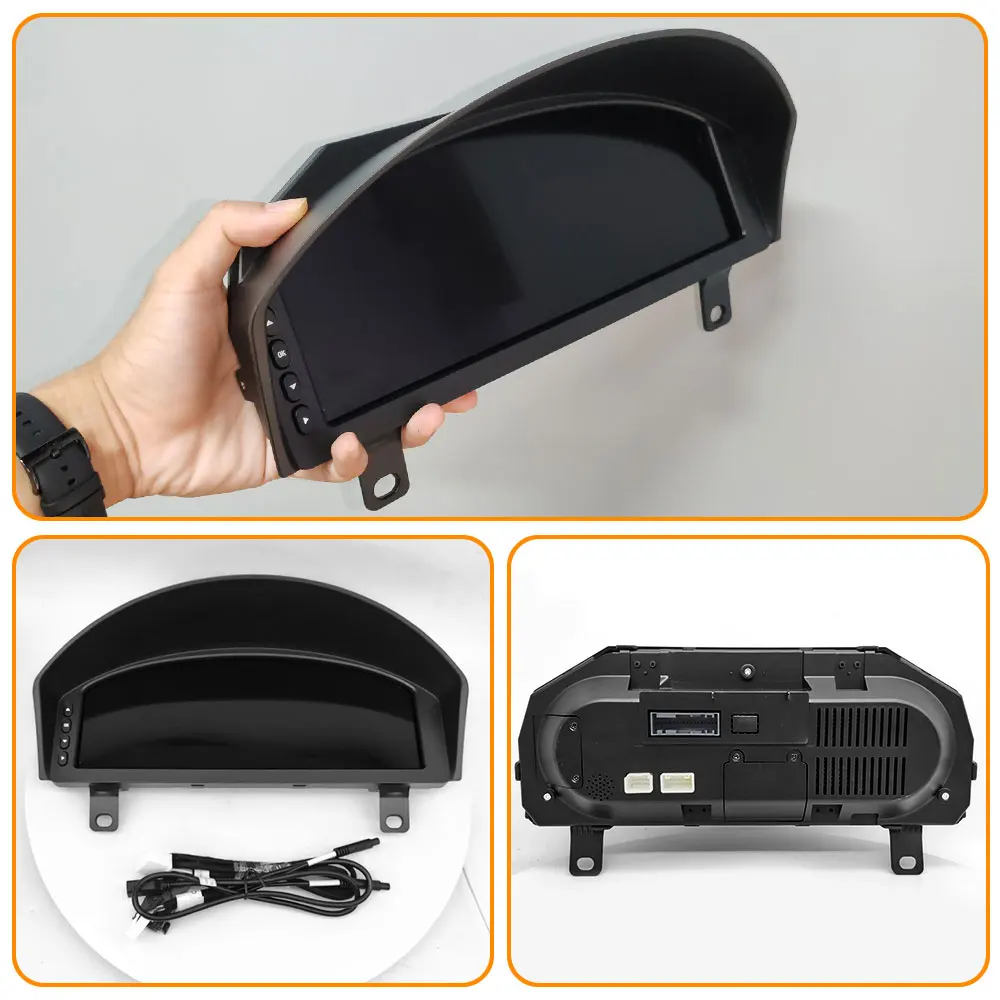 

Digital Cluster 12.3'' LCD Dashboard Virtual Cockpit Instrument Speedometer For Land Rover Defender 2012 2013 2014 2015 2016