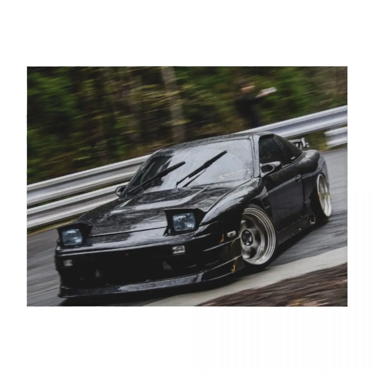 

240sx drifting slowly. Throw Blanket Custom Kid'S warm for winter Beautifuls Blankets