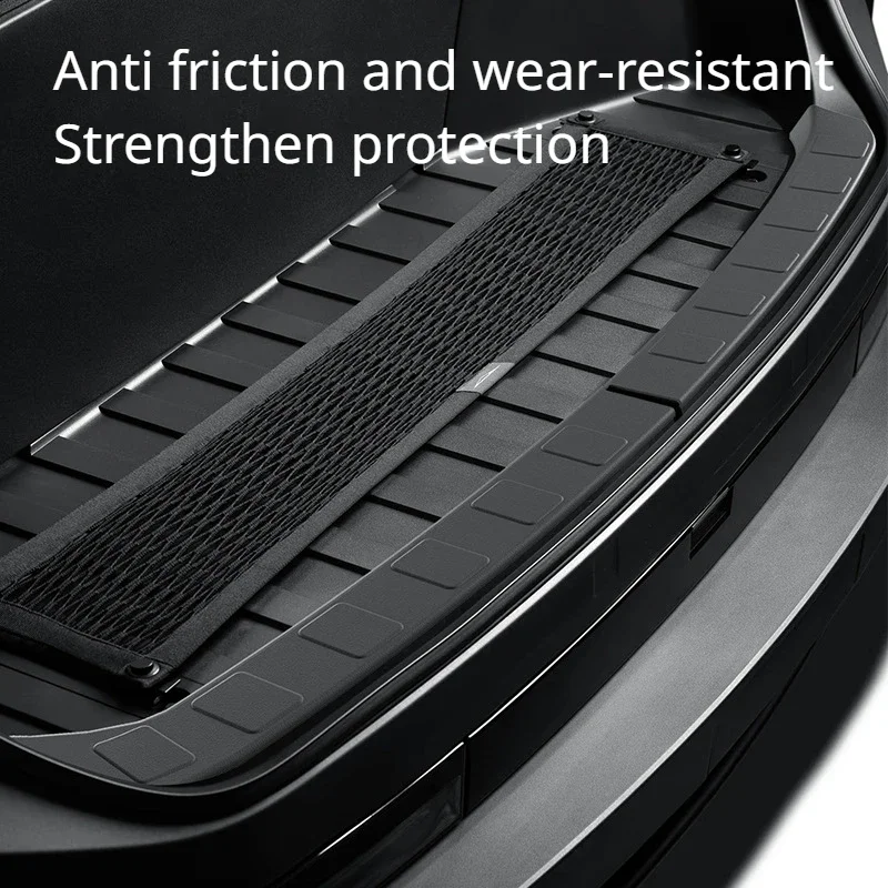 Front Trunk Threshold Strip for Tesla Cybertruck 2024 TPE Bumper Trunk Door Sill Protection Strip Car Modification Accessories view 2