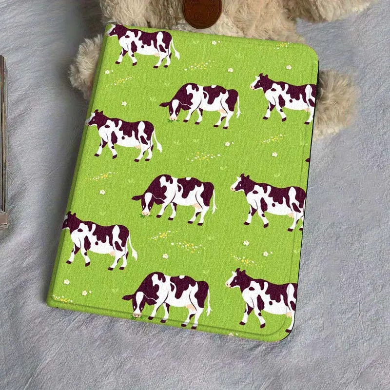 

Anime cartoon cow patternTablet Case For Xiaoxin Legion Tab Y900 Y700 K10 M10 P11 Pad Pro GT Plus 3rd Gen 4 8.8 11 11.5 Cover