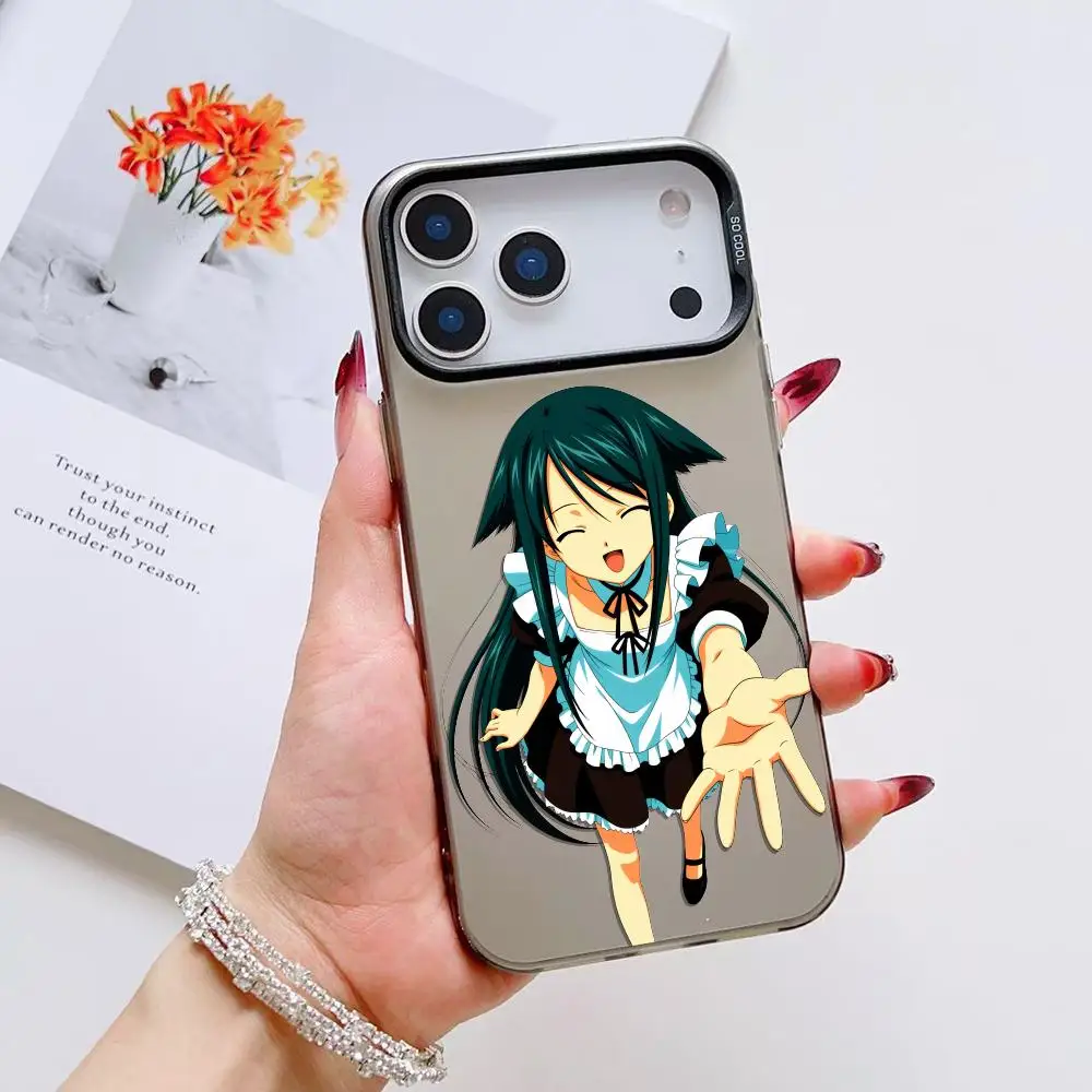 حافظة لهاتف آيفون 17 16 15 14 13 12 11 Pro Max Air Matte Laser Aurora مقاومة للصدمات Funda