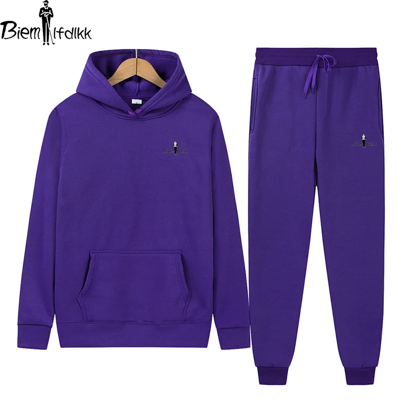 

2024 Biyin Golf Men's Fall/Winter Casual Sweatshirt Brand Jogging Set Fashion High Quality Sports Hoodie and Pants Duo Set