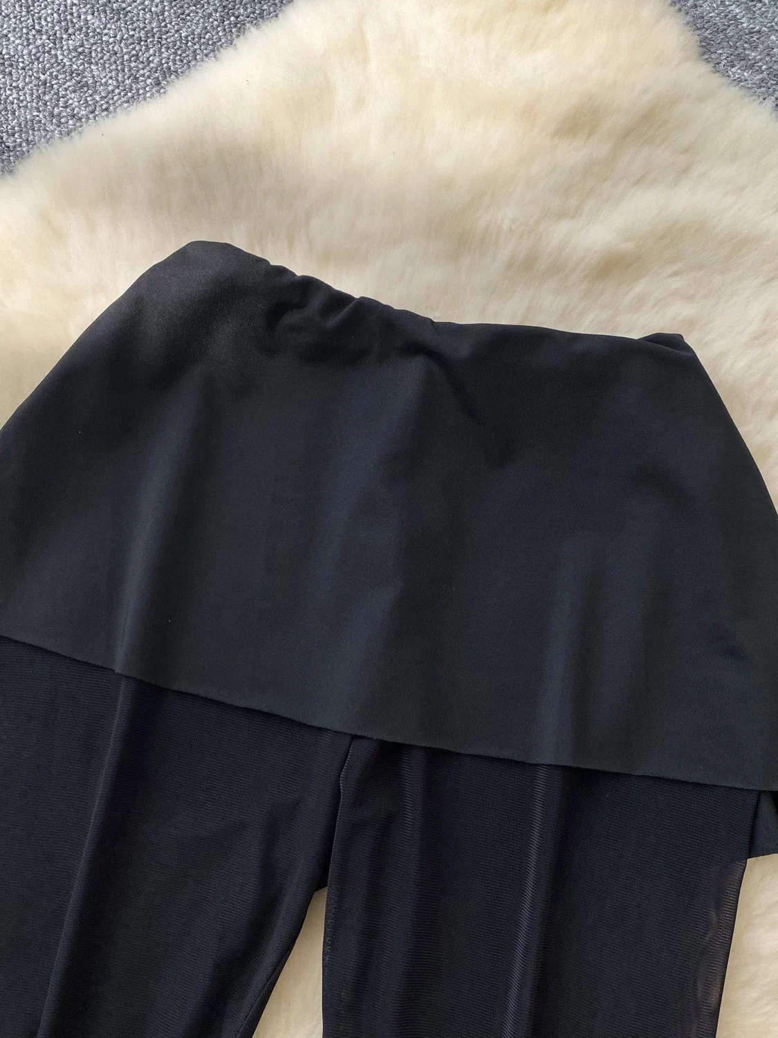 Pantaloni da sette piedi Retro Me Pantaloni da donna estivi dimagranti Design Ele Light Maturi Gonna Pantaloni a vita alta in fibra di poliestere elastica