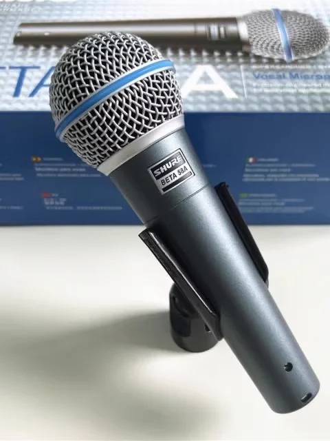 Shure Beta 58A ميكروفون صوتي سلكي ديناميكي للمسرح الاحترافي لعبة كمبيوتر كاريوكي ستوديو مناسبة لجميع الأداء #2