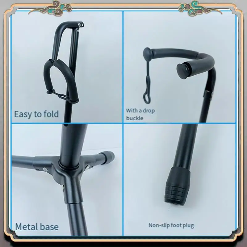 

Durable Guitar Stand Metal Electric Guitarra Floor Stand Guitar Bracket Portable Bass Display Rack Musical Instrument Holder