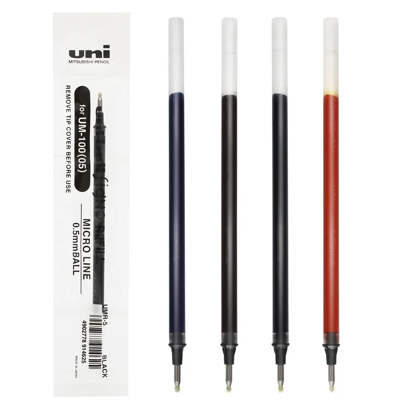 

Original Uni UMR-5 Neutral Pen Replacement Core 0.5mm Student Office Signature Pen Core Universal Pen Core