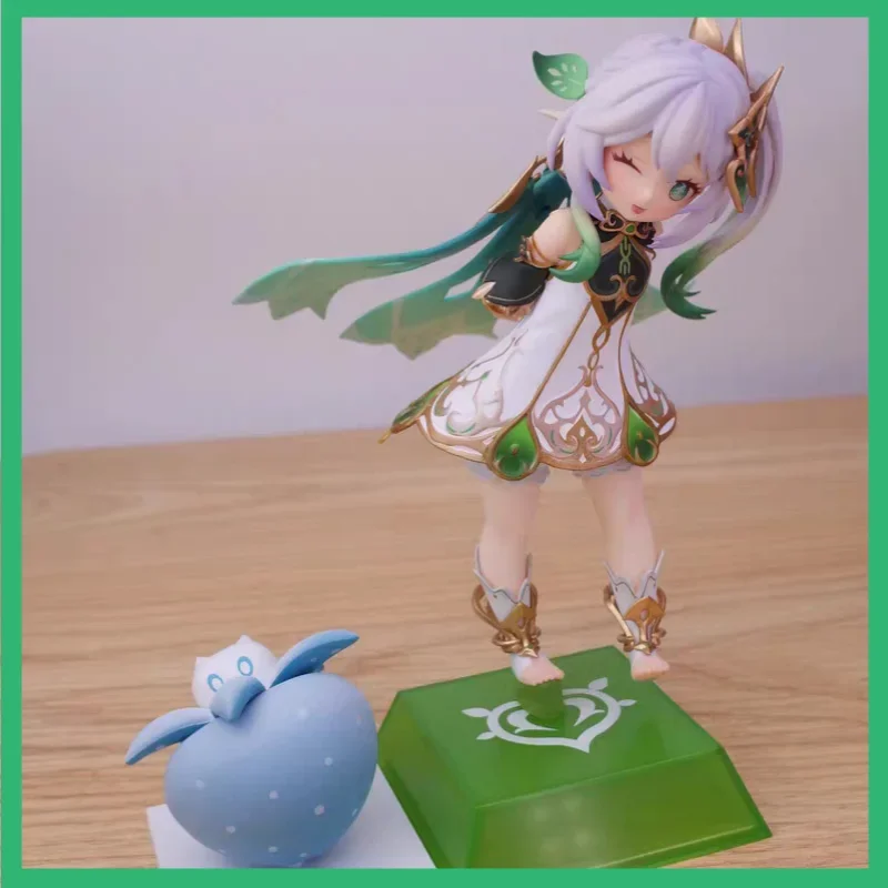 17cm Genshin Impact Anime Figures Nahida Figure Gk Statue Figurine Model Doll Ornament Collection Ion Room Decora Doll Toys Gift