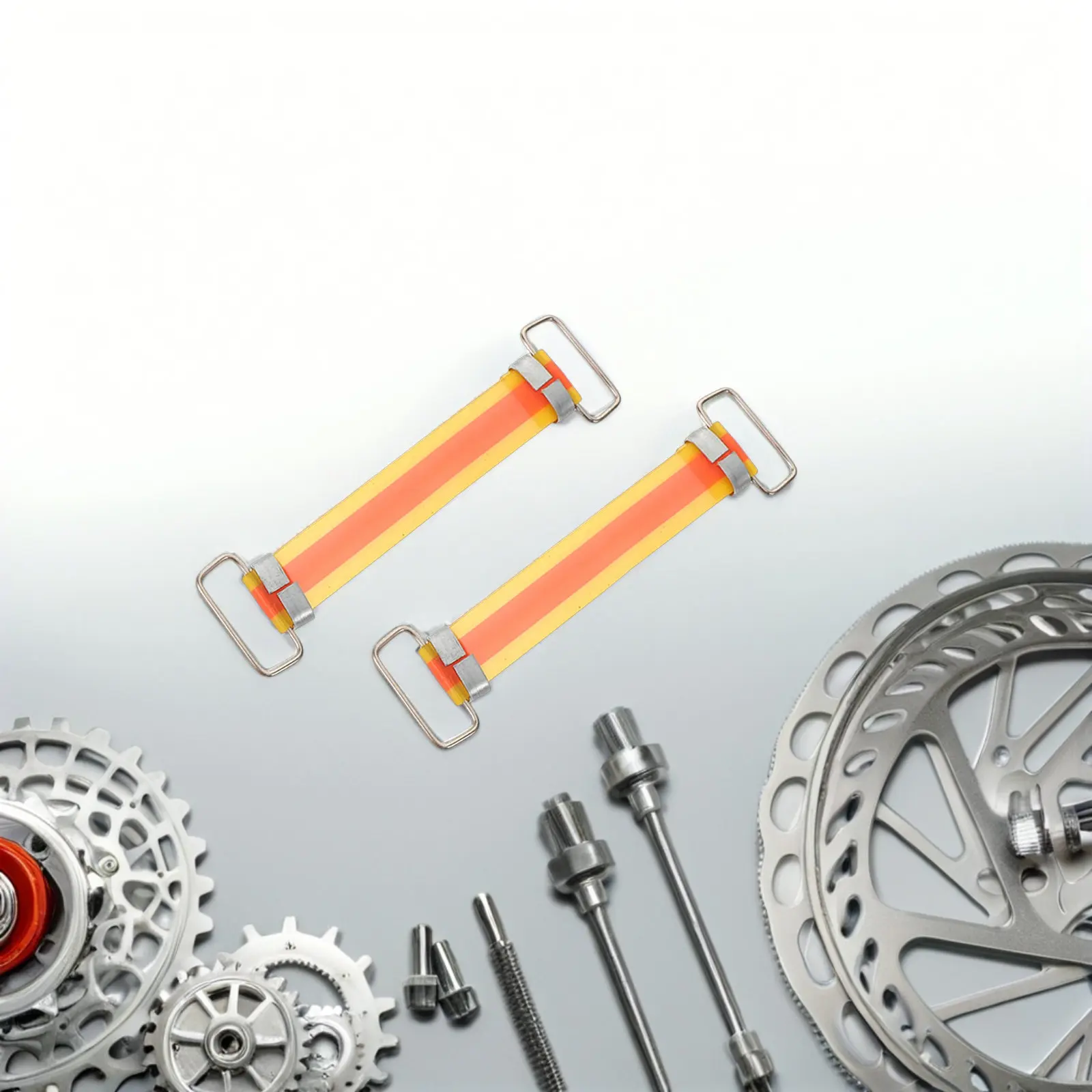 

10 шт. ремней для крепления аккумулятора мотоцикла, сверхпрочные, износостойкие, эластичные, нескользящие, регулируемые, сменные крепежные ремни