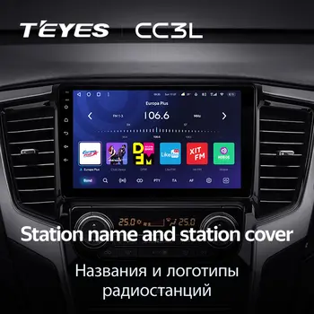 TEYES CC3L WIFI 適用於三菱 L200 5 左舵/右舵 2018-2020 年車載收音機多媒體視訊播放器導航立體聲 GPS 安卓系統 無 2din 2 din dvd 10 最佳銷售 三菱L200車用音響 - №8