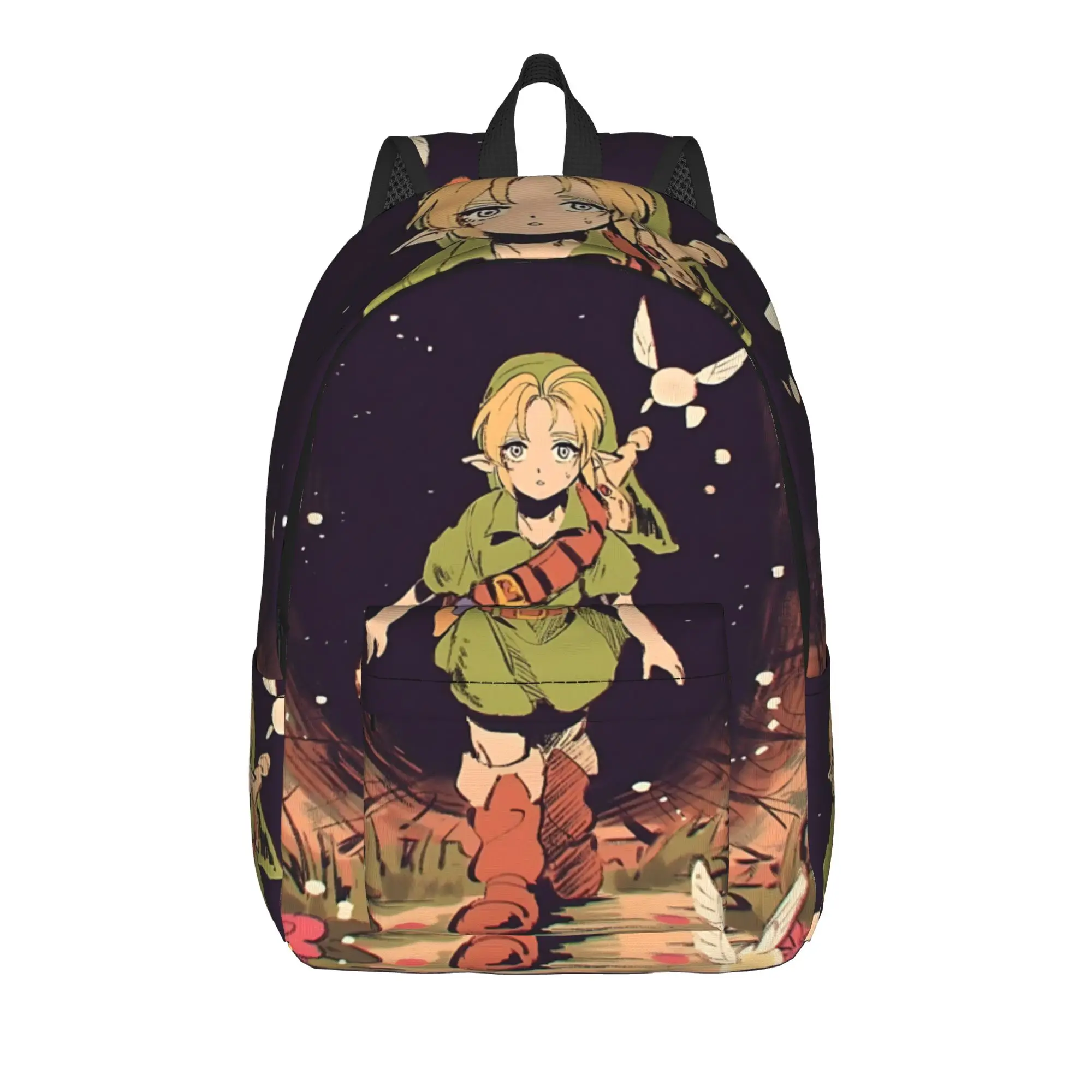Fashion Z Zelda RPG Game Backpack  Mochilas New For Work Retro Washable Rucksack