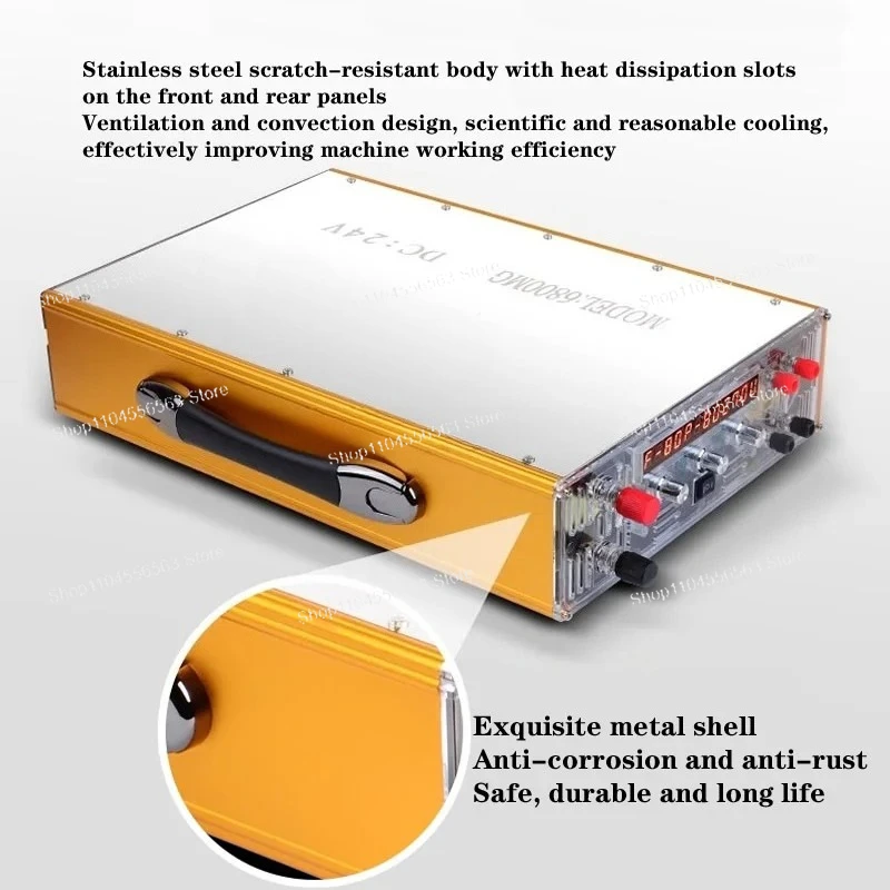 **SAMUS 6800MG 8000W High Power Inverter - 24V Battery Booster with Multi-Protection**