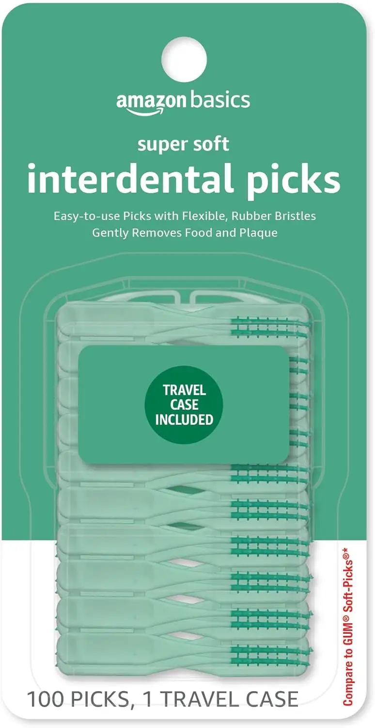 

Basics Interdental Picks, 100 Count, 1 Pack