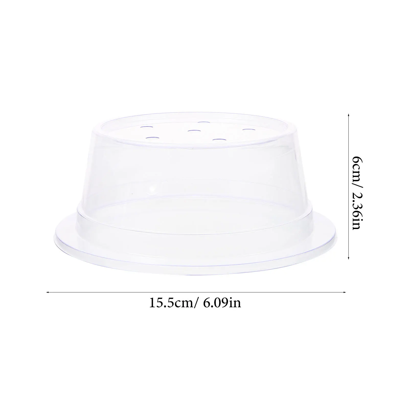 5 قطعة السوشي قبة واضح غطاء للطعام كعكة حامل غطاء لعرض الحلوى الغطاء الواقي المنزلية كعكة قبة المطبخ بار التبعي