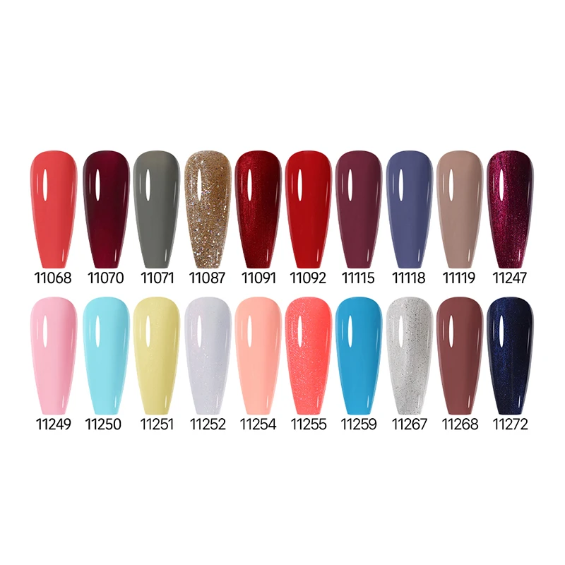 Arte Clavo 8 مللي UV طلاء الأظافر جيل للأظافر نقع قبالة LED الهجين جل ورنيش مسمار قاعدة علوية هلام الورنيش الأحمر الوردي بريق الأظافر ماكياج #6