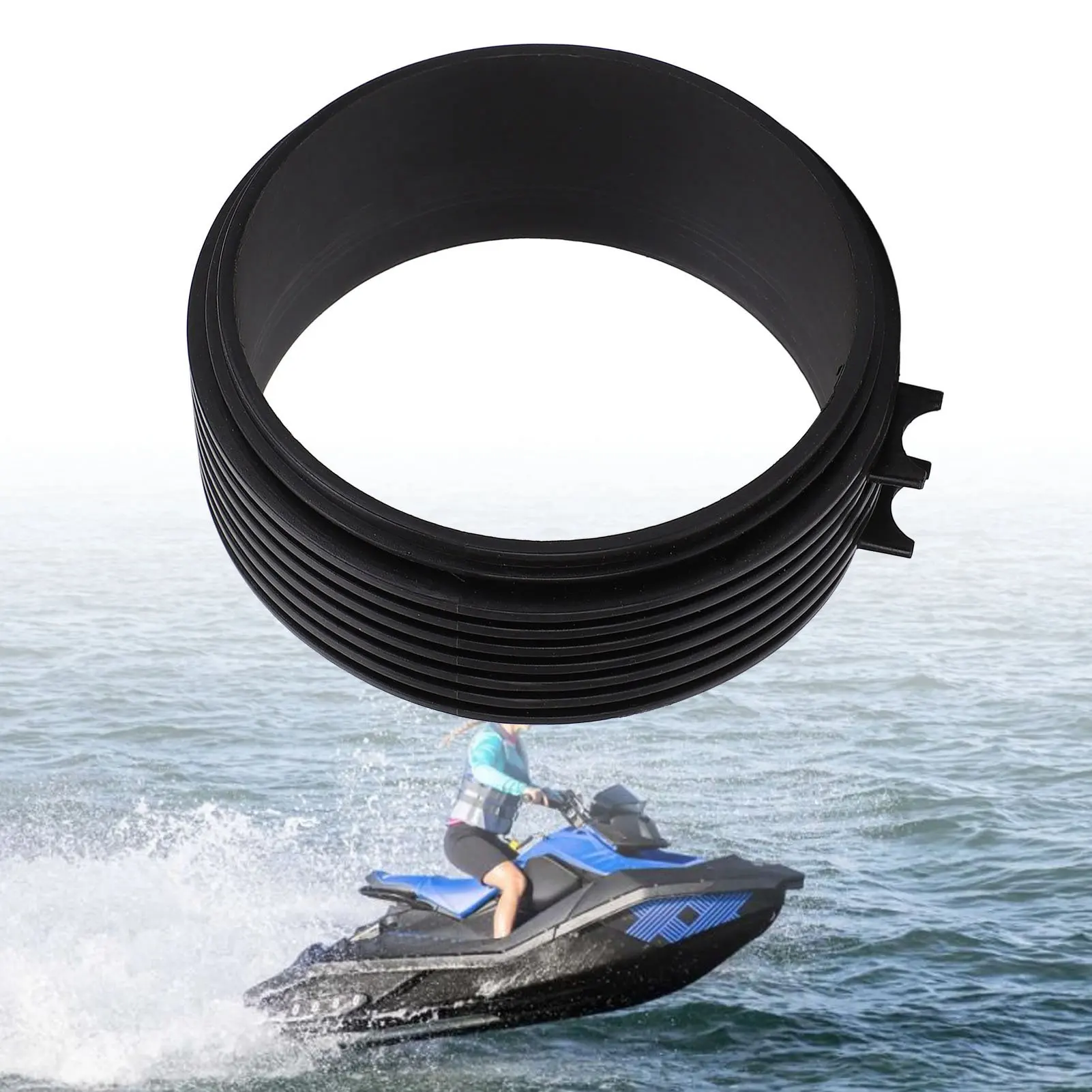 Jet Pump Wear Ring 267000925 Wear Resistant Impeller Wear Ring for Sea‑Doo Spark 2UP 3UP 2014 to 2022