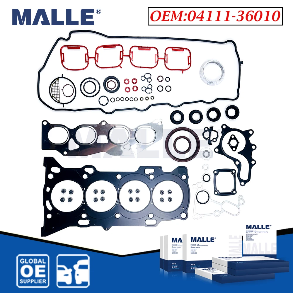 Engine Overhaul Rebuilding Gasket Kit For Toyota Sienna Lexus RX 2.7L 1AR 2AR 3AR 5AR Car Accessories 04111-36010 04111-36040