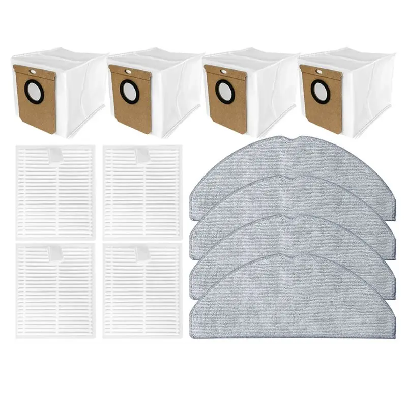 For DEERMA S30/DEM-S30 Replacement Parts Hepa Filter Mop Cloth Dust Bag Robot Vacuum Cleaner Kit Accessories